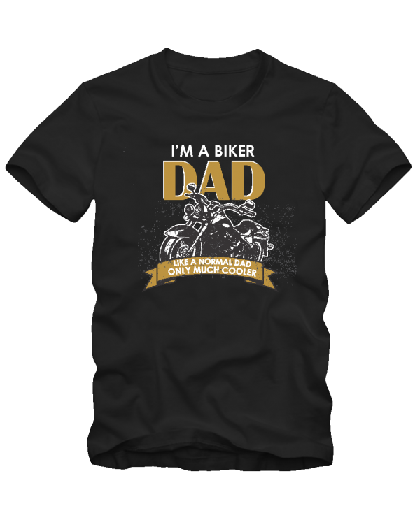Marškinėliai Biker dad Marškinėliai Biker dad